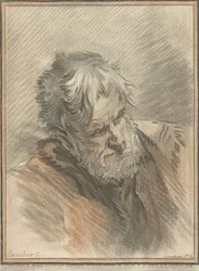 Kopf eines alten Mannes